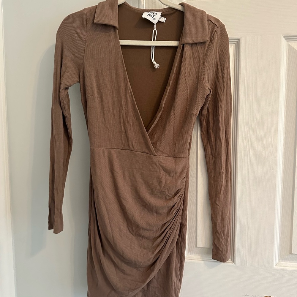 Princess Polly Brown Dress